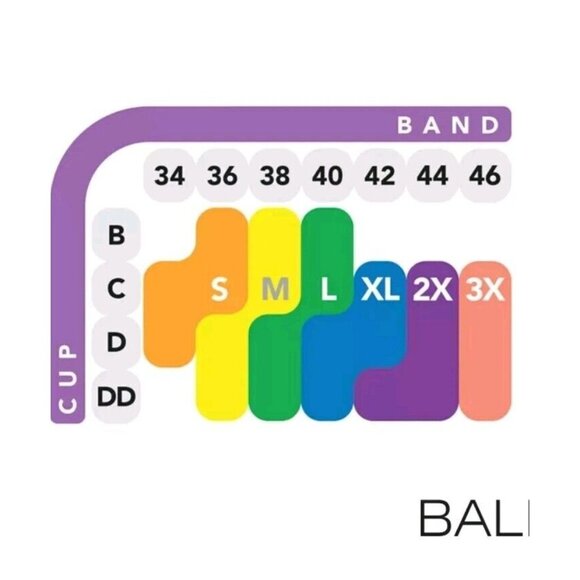 Bali Comfort Revolution ComfortFlex Fit Sz S Gray Shaping Wirefree Bra Foam Cup - Picture 4 of 11